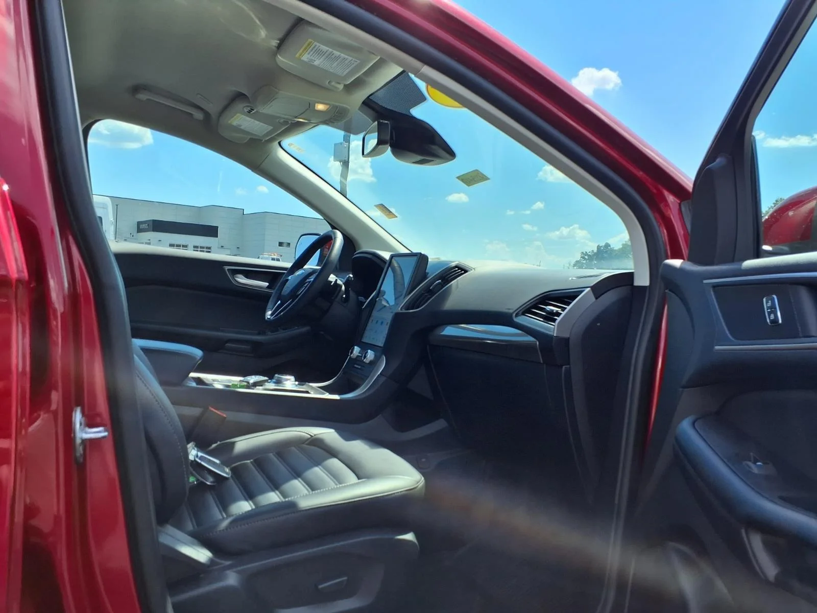 Used 2024 Rapid Red Metallic Tinted Clearcoat Ford SEL image 24