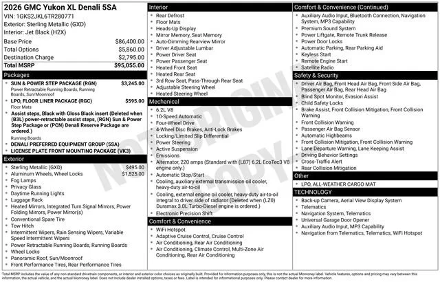 New 2026 Sterling Metallic GMC Denali image 28