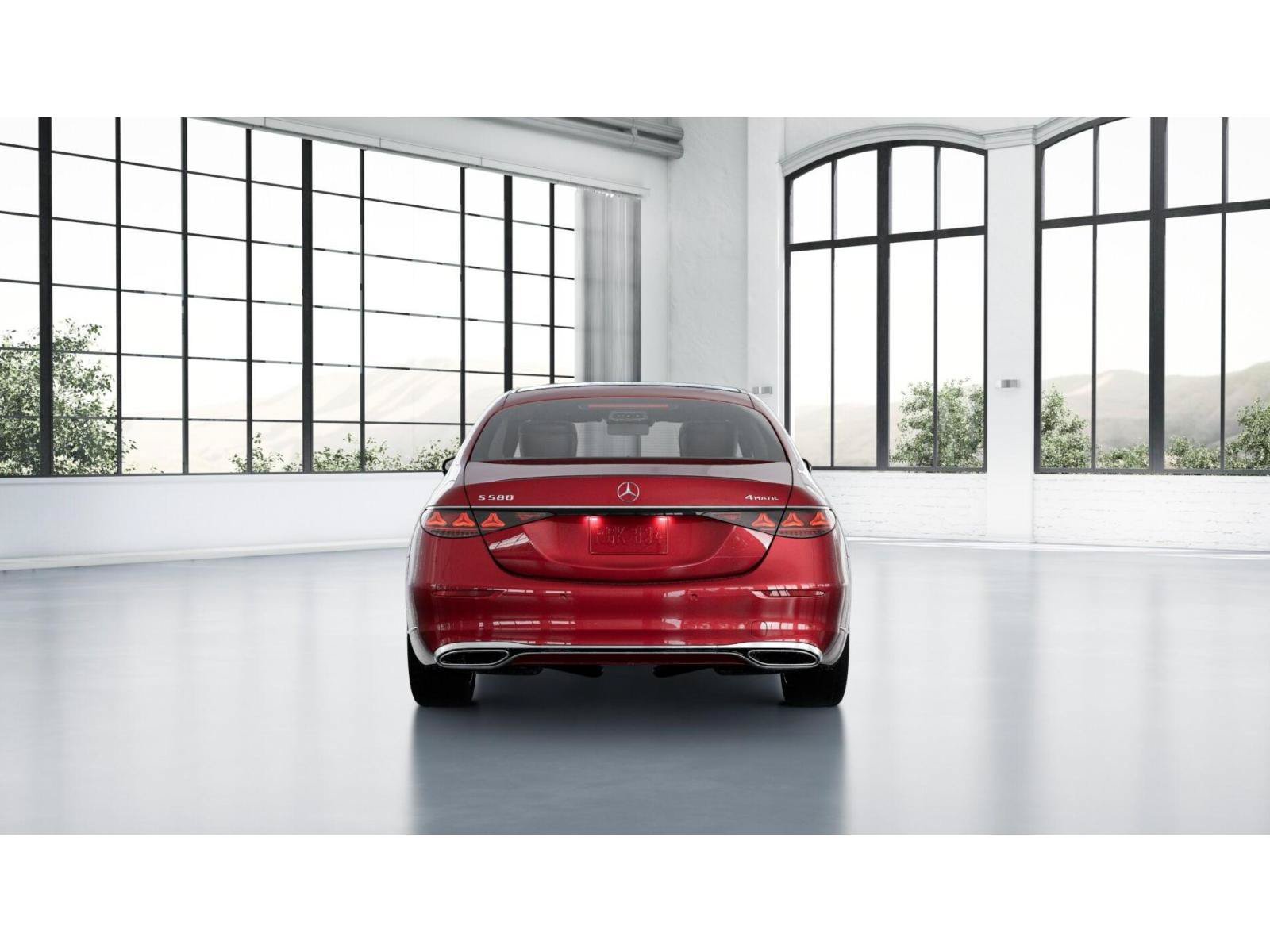 New 2027 MANUFAKTUR Patagonia Red Metallic Mercedes-Benz S 580 image 29