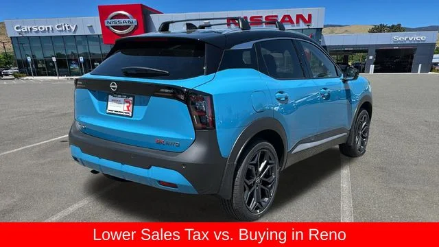 New 2026 Arctic Ice Blue Metallic / Super Black Two-tone Nissan SR image 3