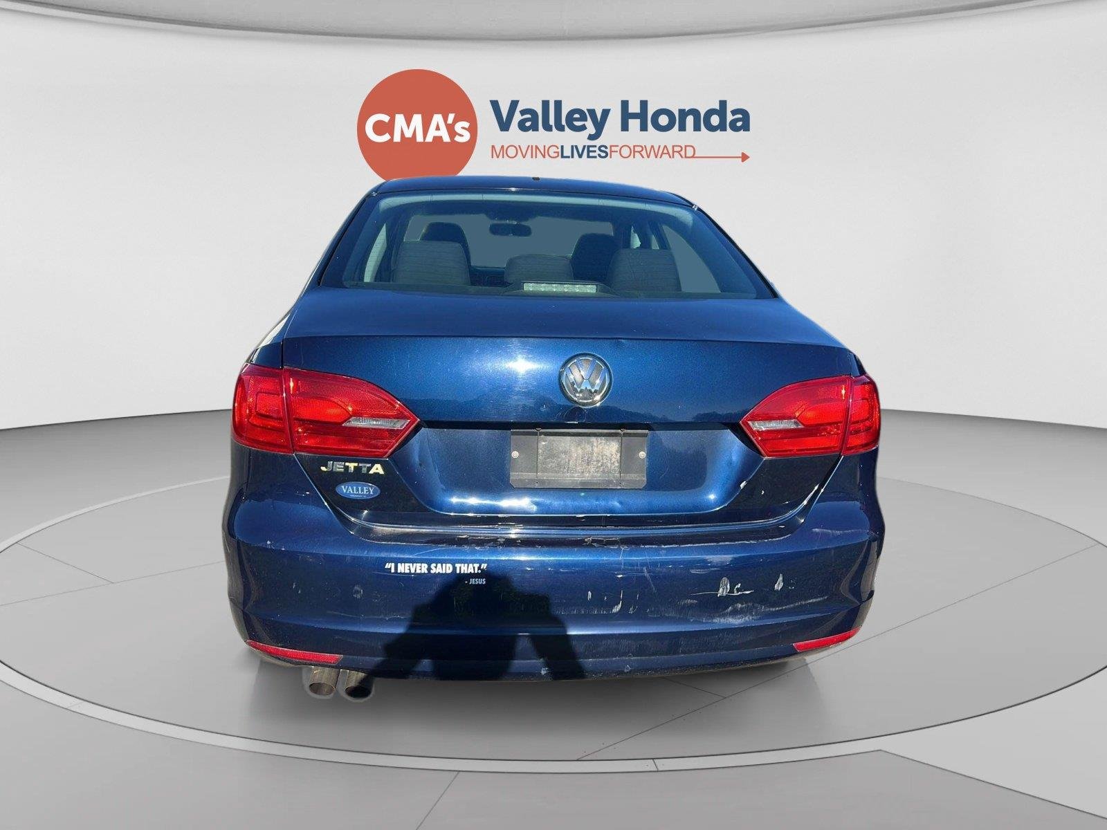 Used 2012 Tempest Blue Metallic Volkswagen S w/Sunroof image 4