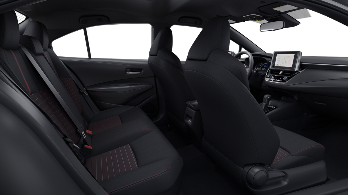 New 2026 Midnight Black Metallic Toyota Hybrid SE image 21