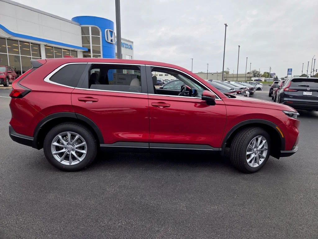 New 2027 Radiant Red Metallic Honda EX AWD image 8