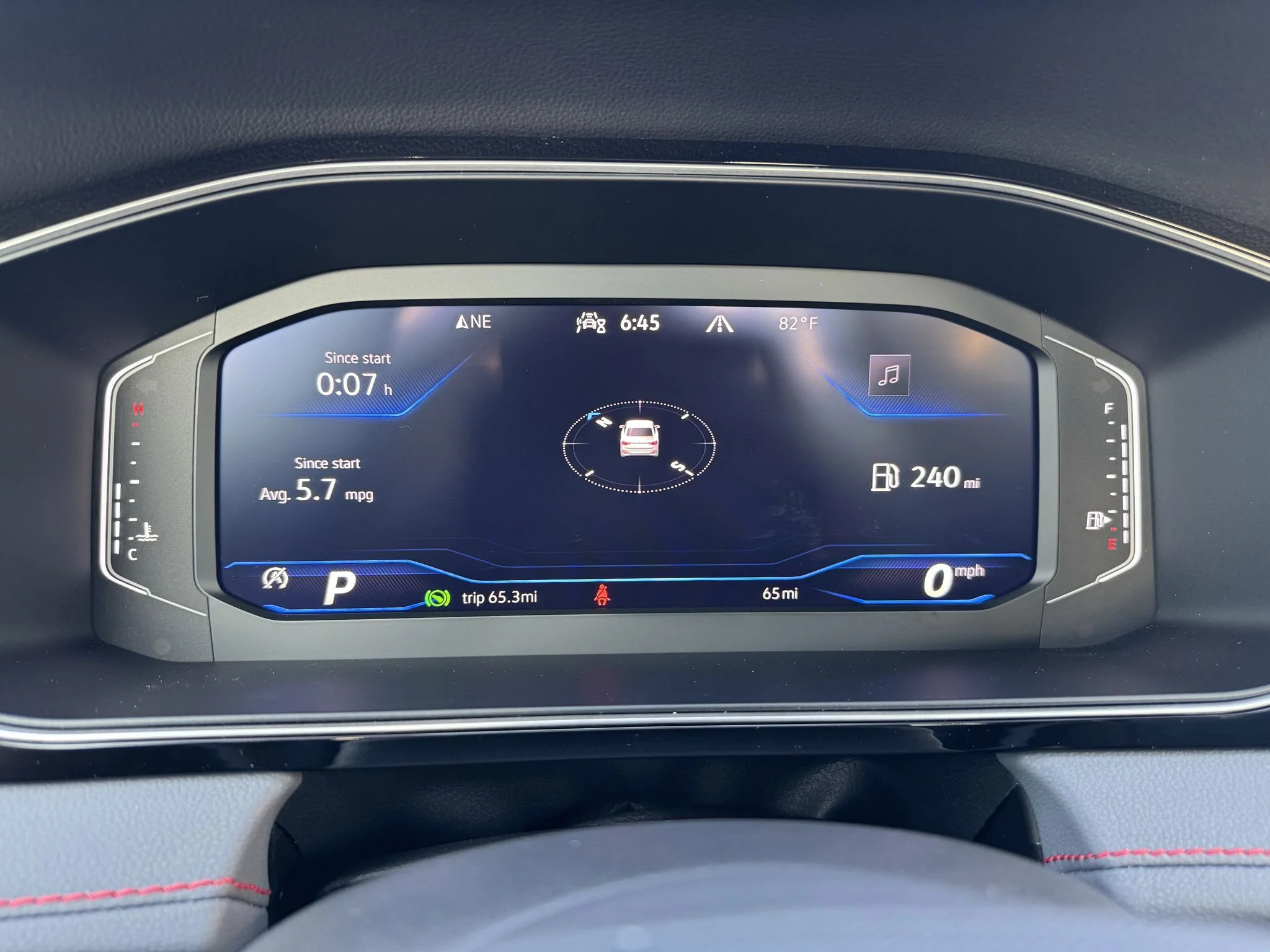 New 2026 Monument Gray w/Deep Black Roof Volkswagen Autobahn image 20