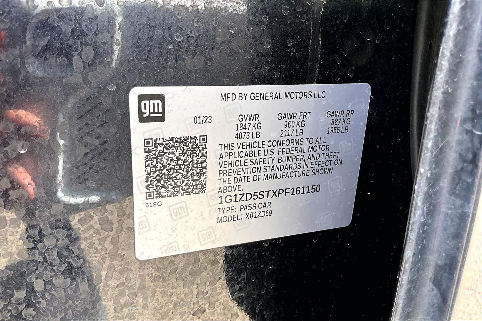 Used 2023 Dark Ash Metallic Chevrolet LT image 37