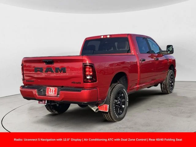 New 2026 Molten Red Ram BIG HORN CREW CAB 4X4 6