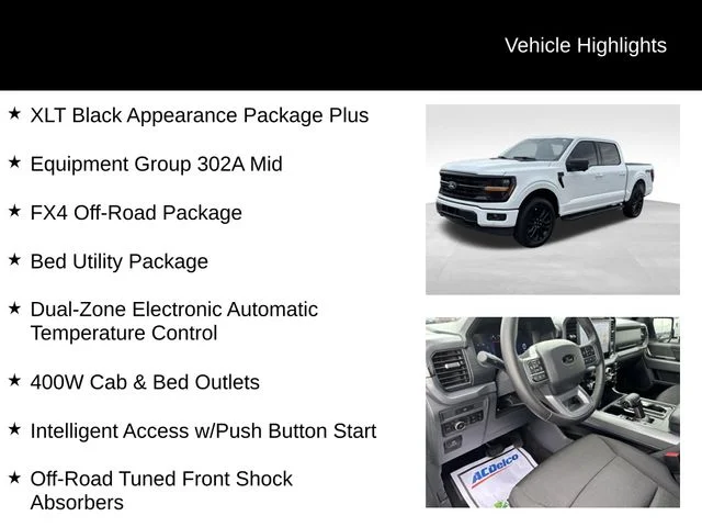 Used 2025 White Ford XLT image 8