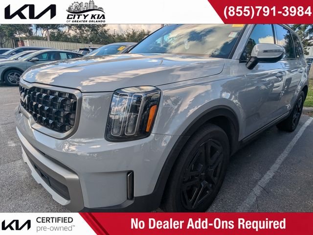 Gray 2023 Kia Telluride SUV / Crossover All-Wheel Drive