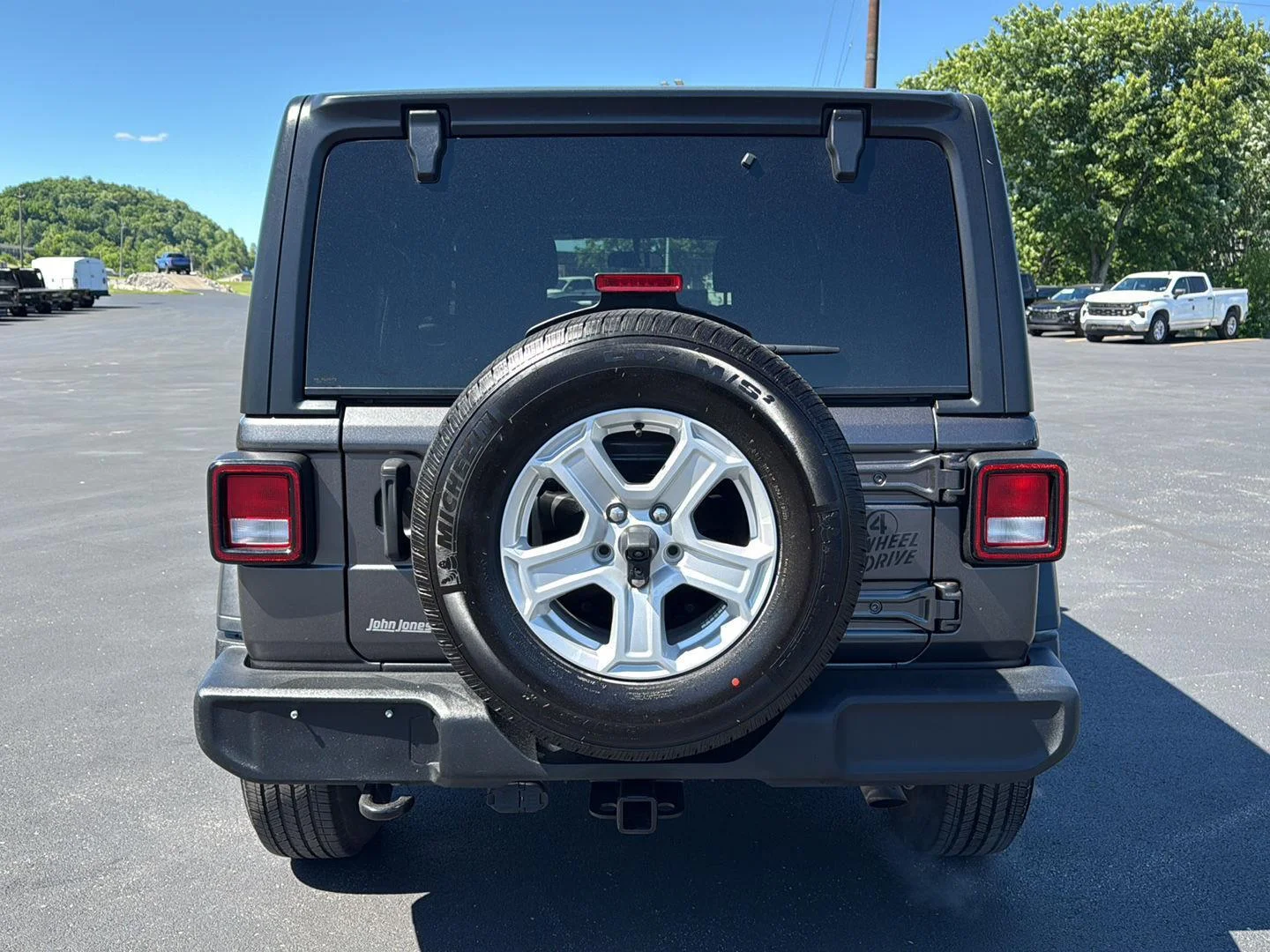 Used 2021 Gray Jeep Unlimited Willys image 15