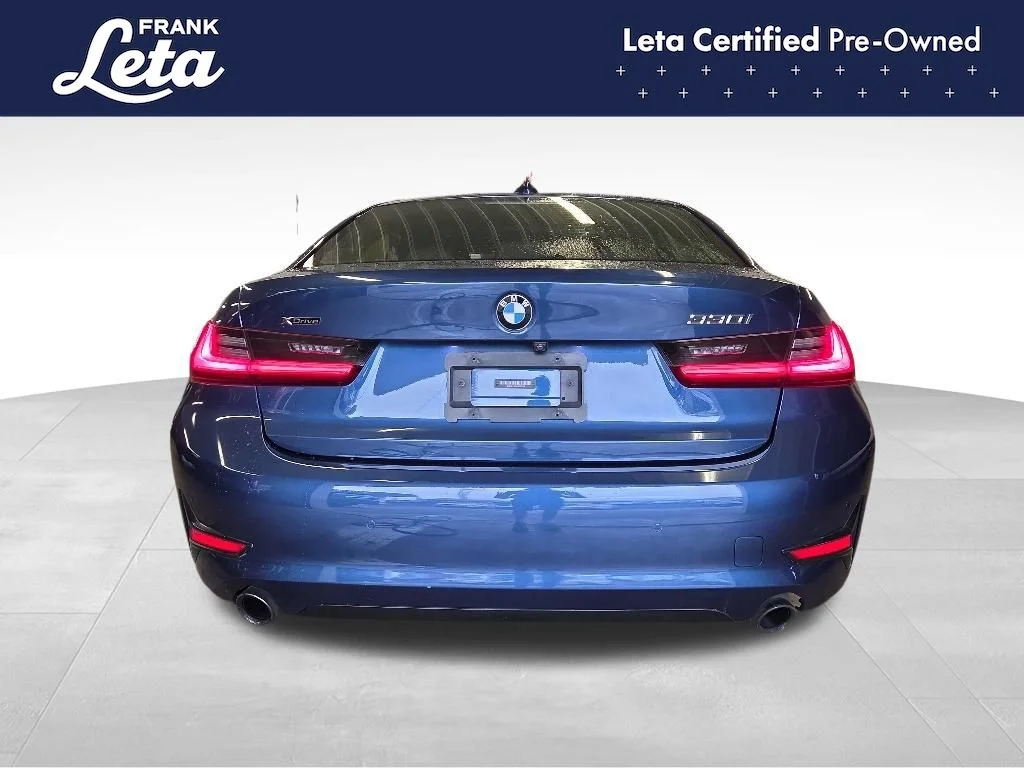 Certified Used 2021 Blue BMW 330i xDrive image 5