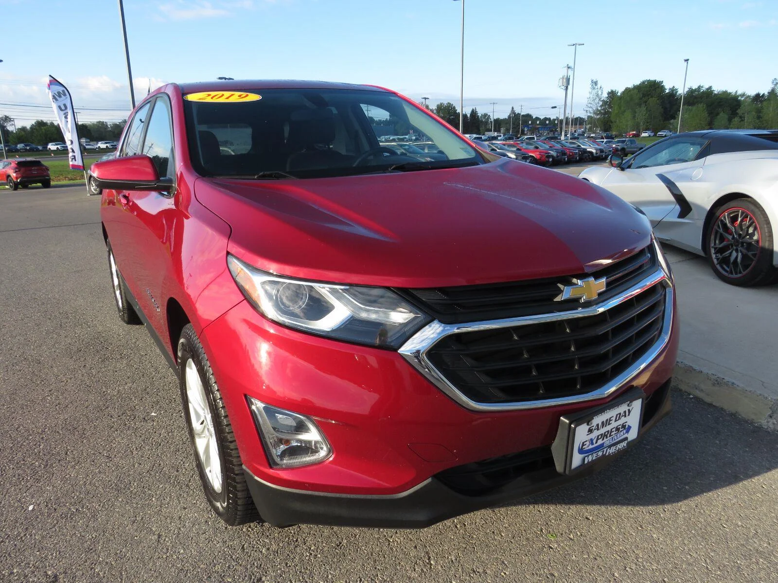Used 2019 CAJUN RED TINTCOAT Chevrolet LT image 3