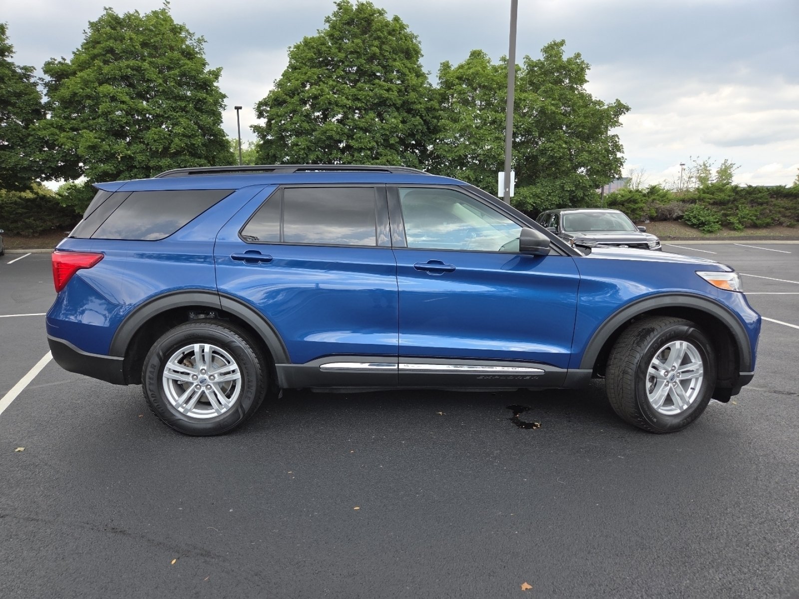 Used 2021 Blue Metallic Ford XLT image 21