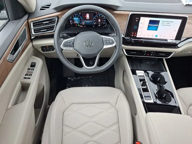 New 2026 Black Volkswagen SE w/Technology image 7