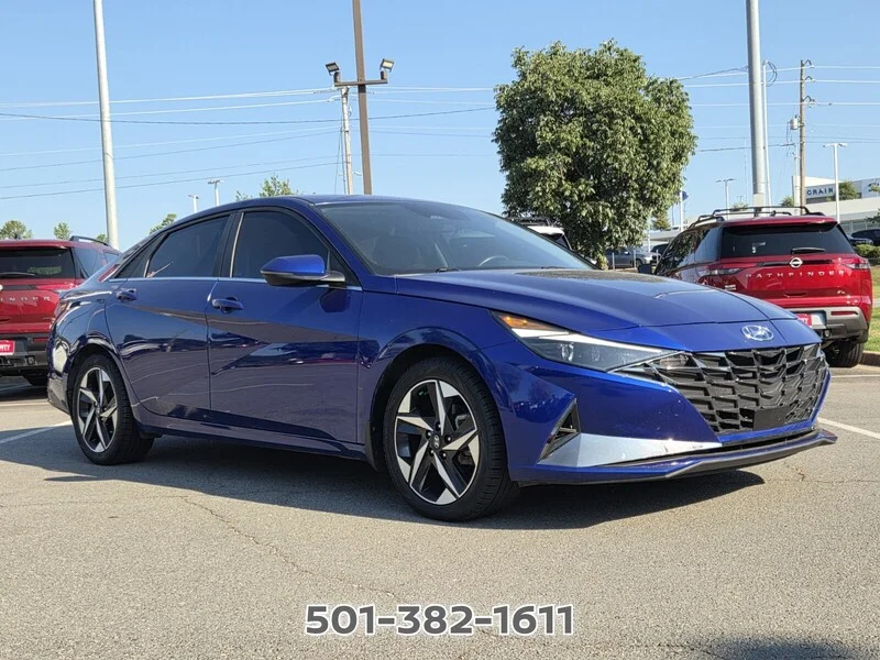 Used 2023 Intense Blue HYUNDAI LIMITED DCT image 4
