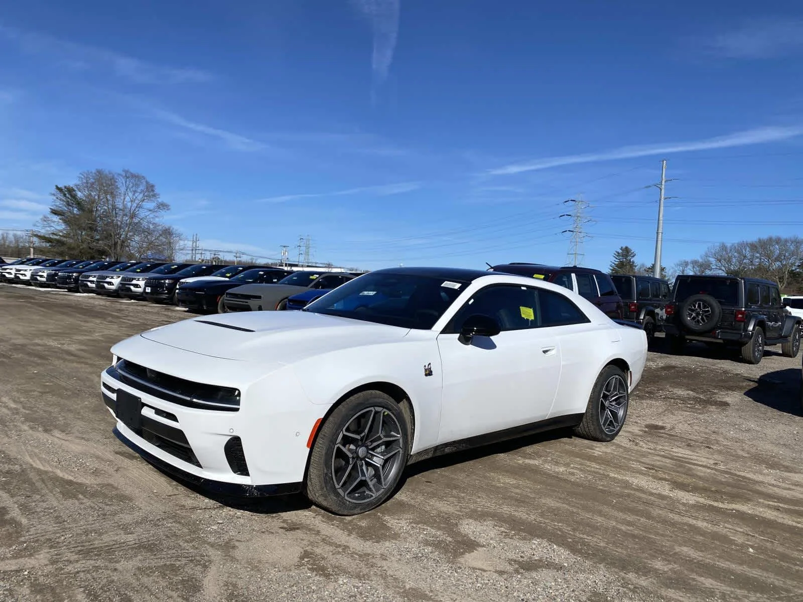 New 2026 White Knuckle Exterior Paint Dodge Scat Pack Plus image 3