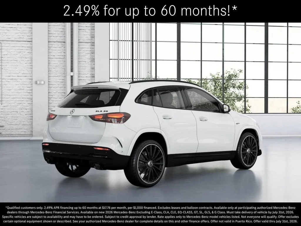 New 2026 Polar White Mercedes-Benz AMG® GLA 35 4MATIC SUV image 63