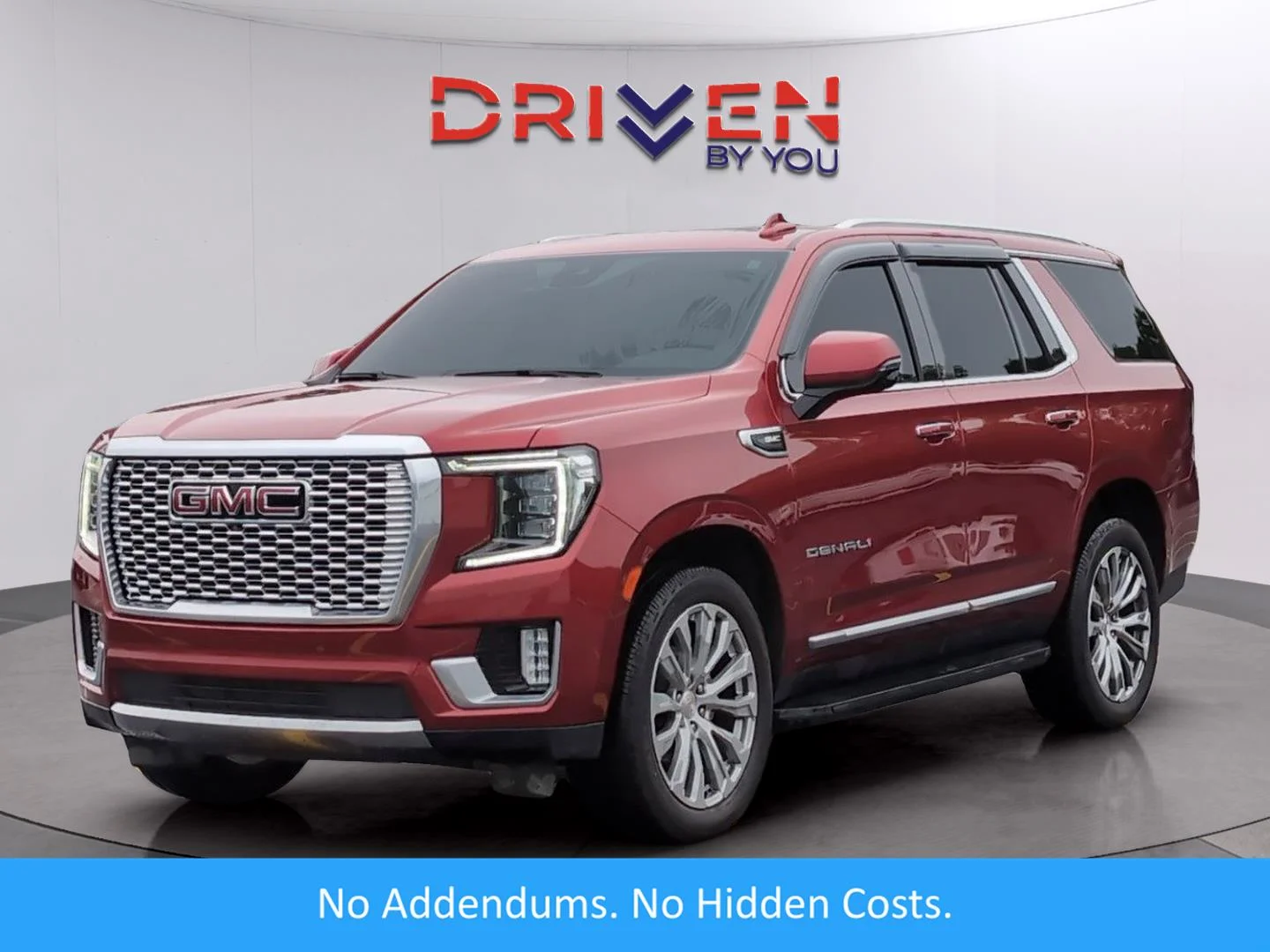 Used 2024 Volcanic Red Tintcoat GMC Denali image 1