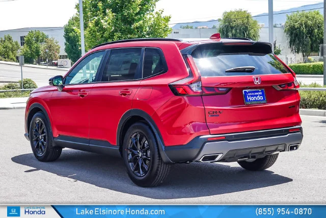 New 2026 Radiant Red Metallic Honda 2WD Sport-L Hybrid image 10