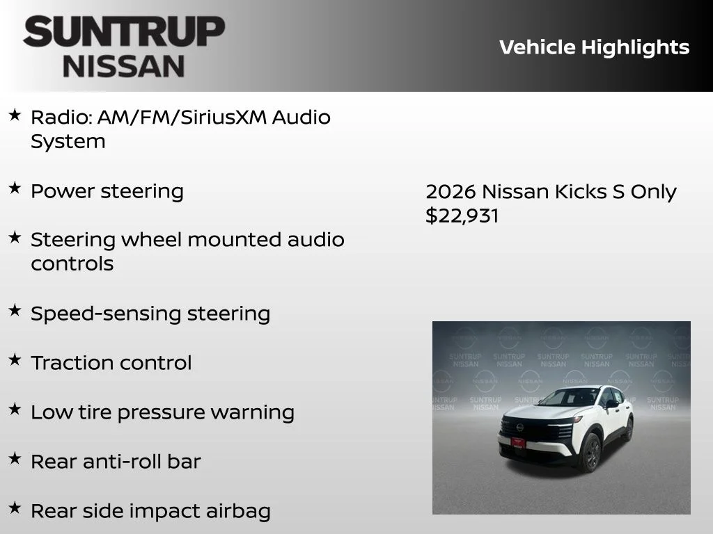 New 2026 White Nissan S image 8