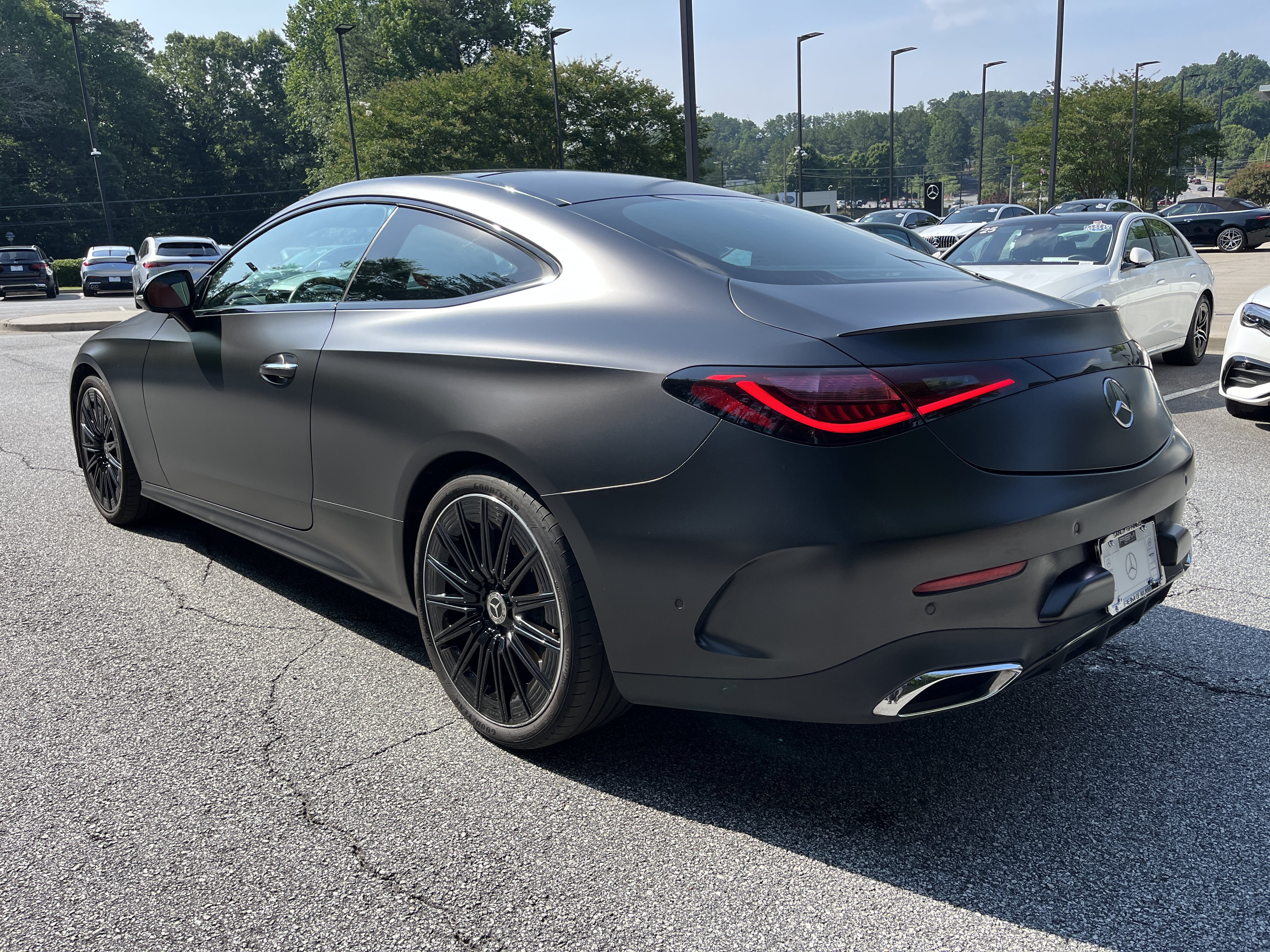 Certified Used 2024 MANUFAKTUR Graphite Grey Magno Mercedes-Benz CLE 300 4MATIC® Coupe image 13