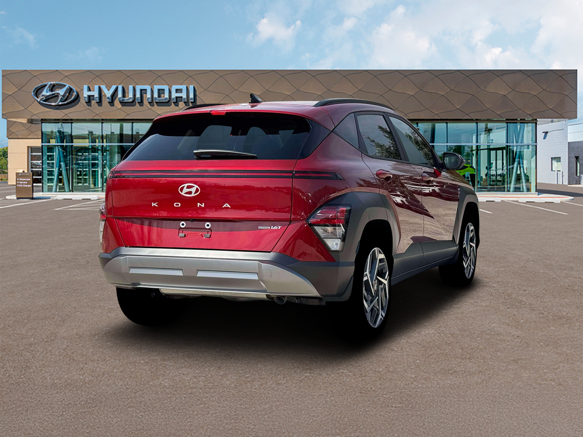 New 2026 Red Hyundai SEL Premium AWD image 7