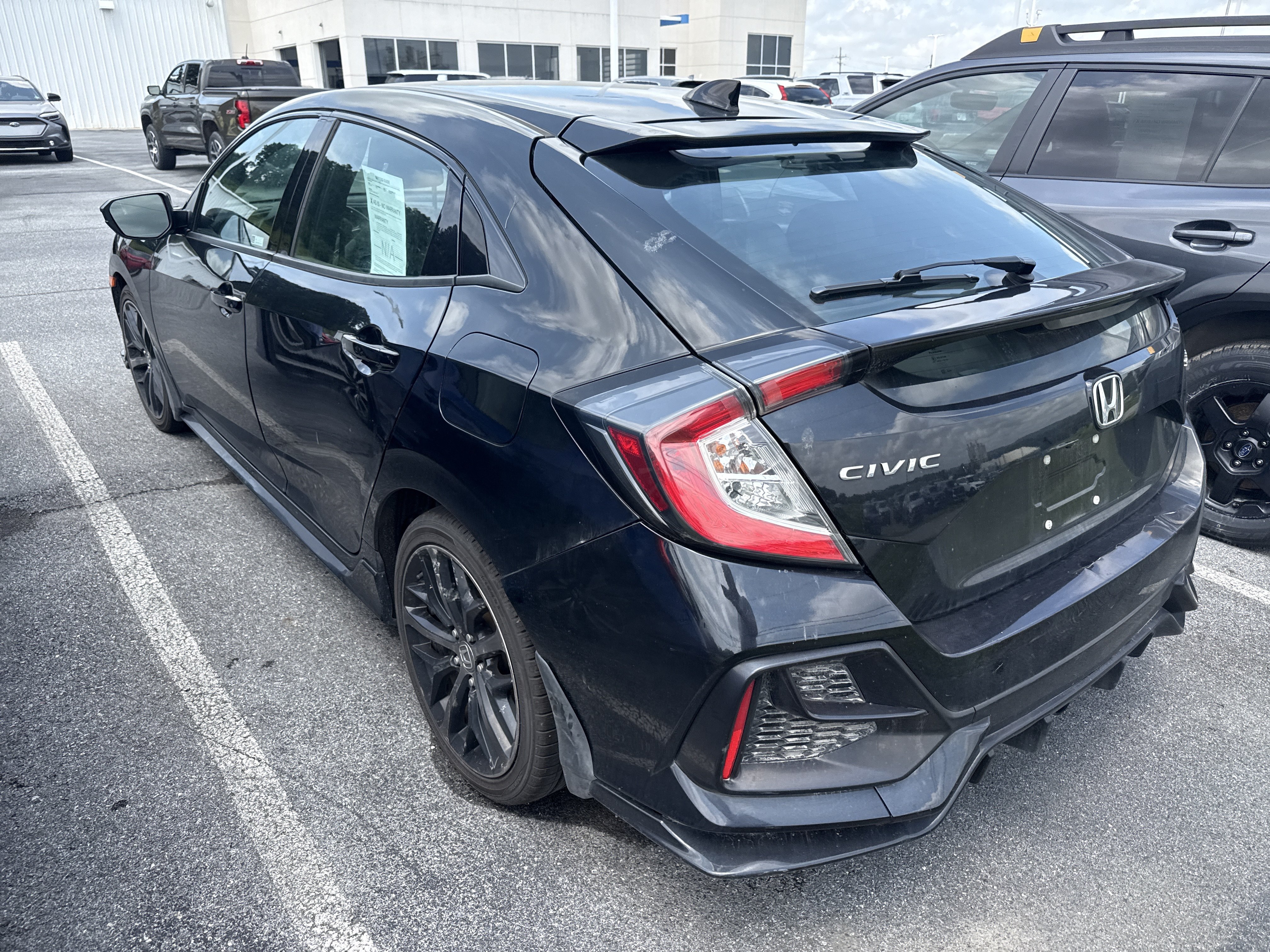 Used 2021 Crystal Black Pearl Honda Sport image 6