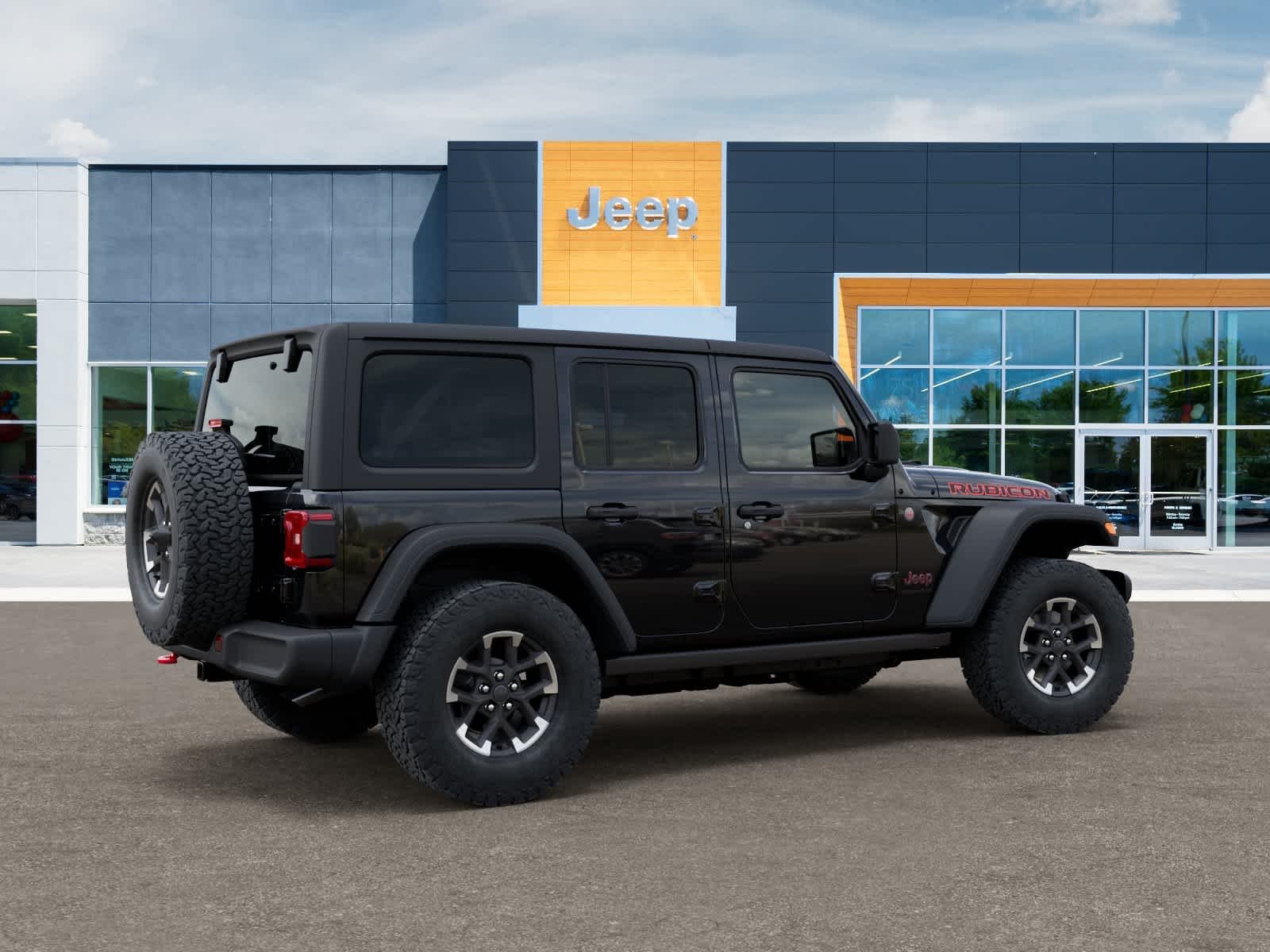 New 2026 Black Clearcoat Jeep Rubicon image 4