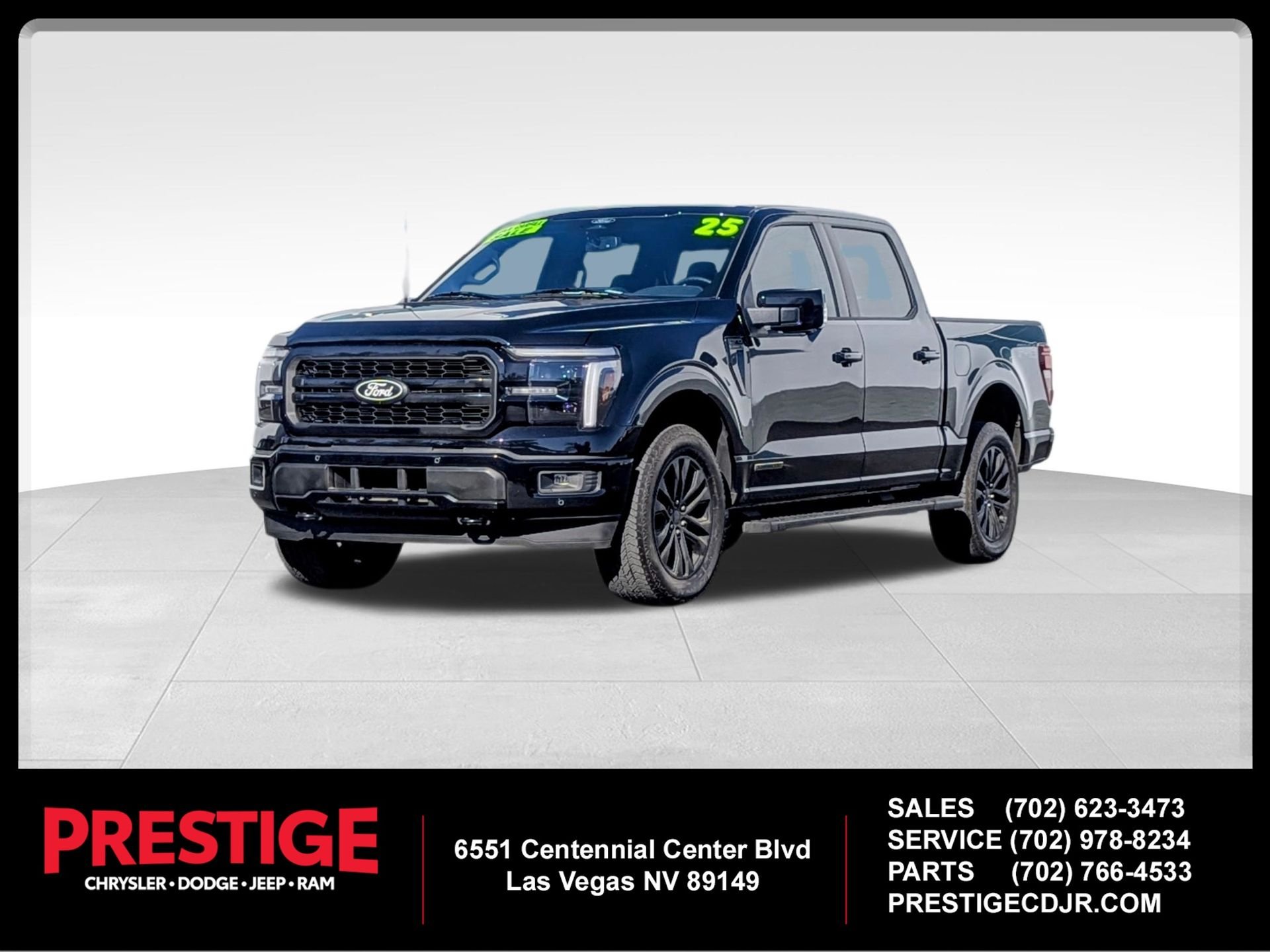 Used 2025 Black Ford Lariat image 1