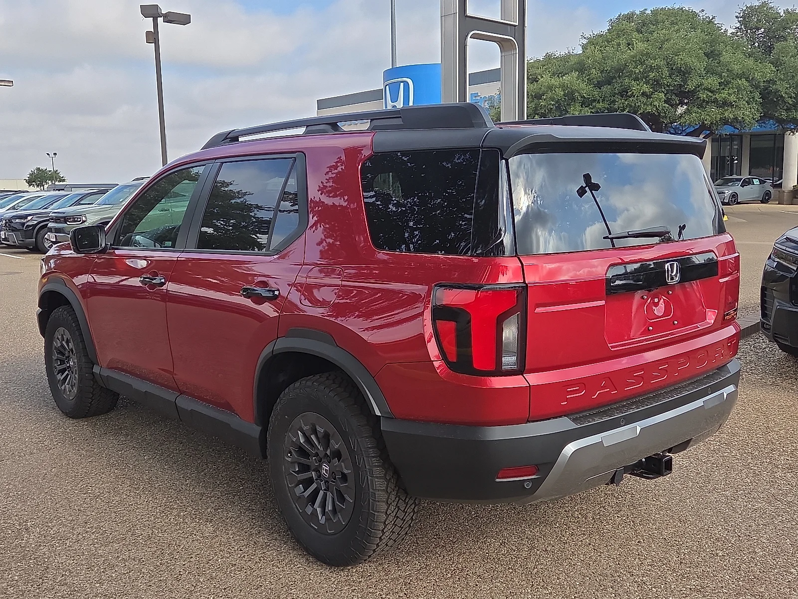 New 2026 Radiant Red Metallic II Honda TrailSport image 3