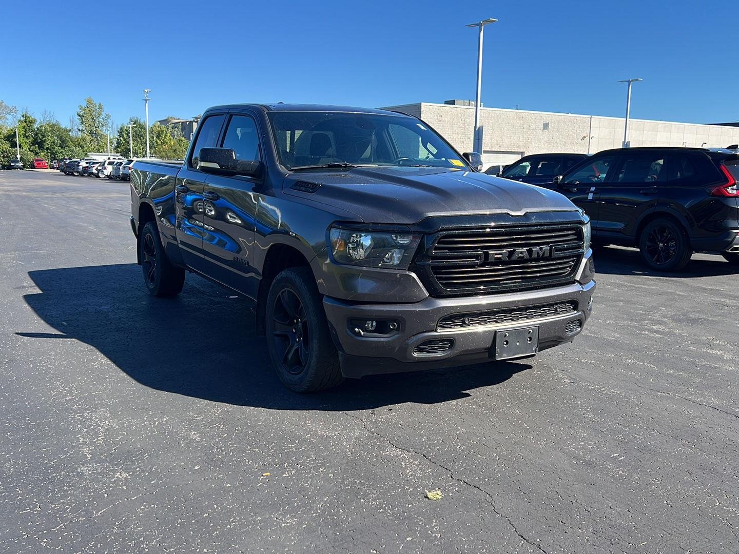 Used 2021 Granite Crystal Metallic Clearcoat Ram Big Horn image 3