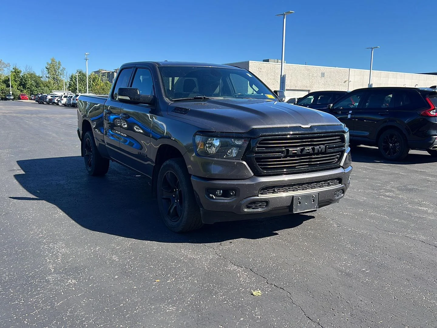 Used 2021 Granite Crystal Metallic Clearcoat Ram Big Horn image 3