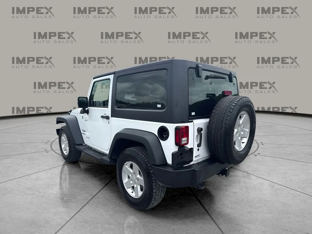 Used 2015 White Jeep Sport image 2