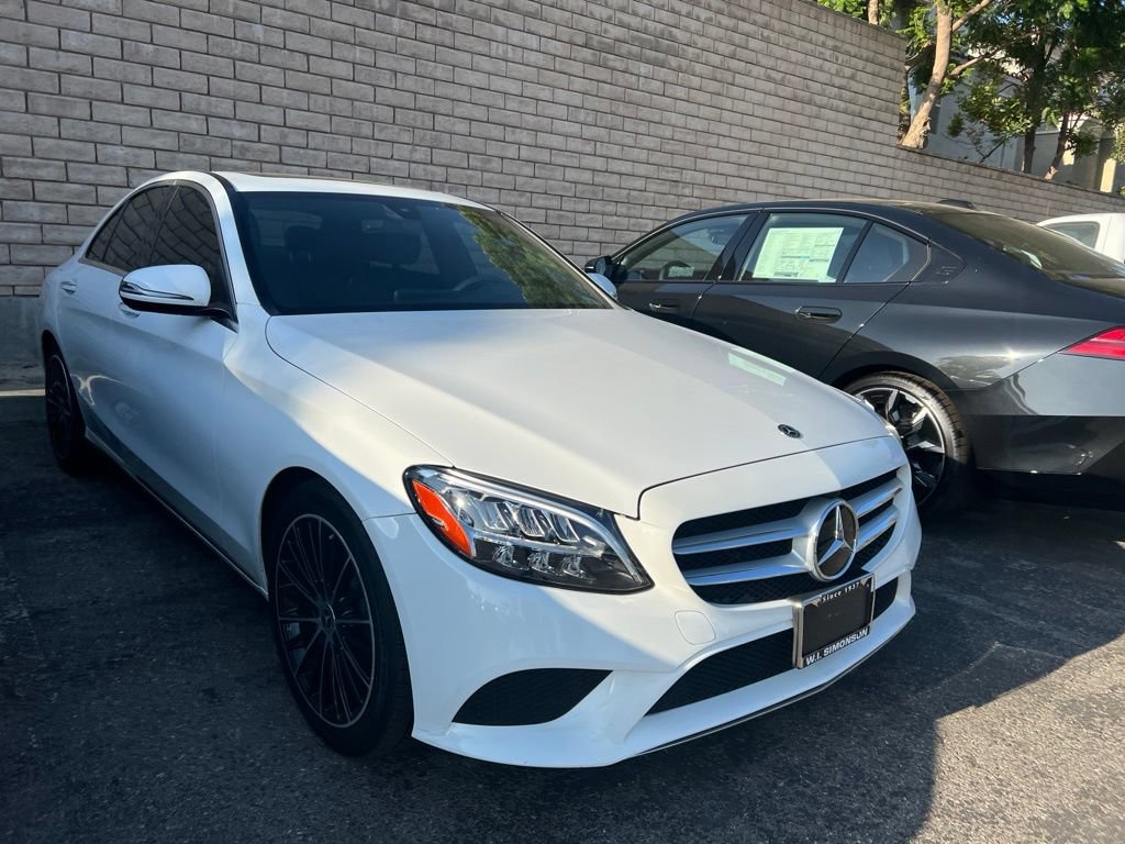 Used 2019 White Mercedes-Benz C 300 image 2
