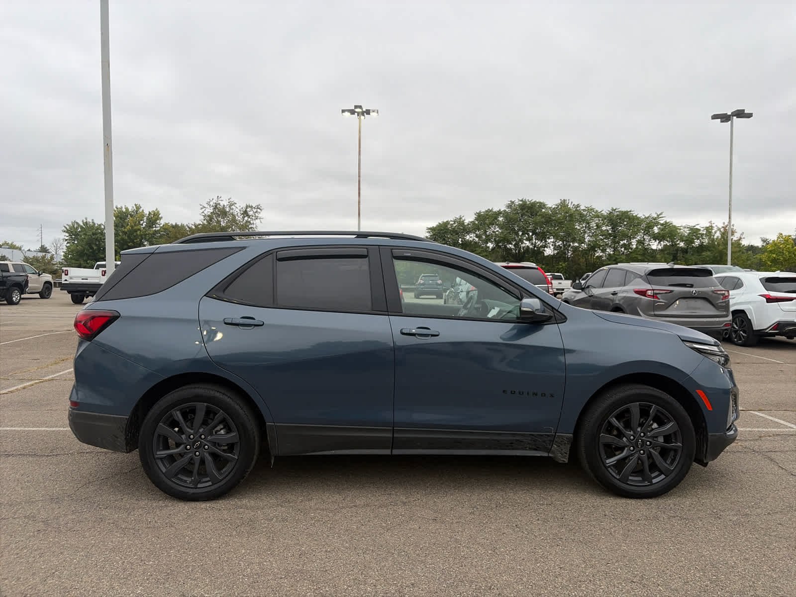 Certified Used 2024 Lakeshore Blue Metallic Chevrolet RS image 3