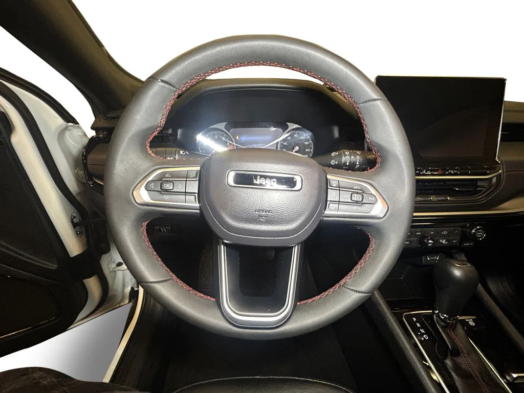 Used 2025 Bright White Jeep Trailhawk image 12