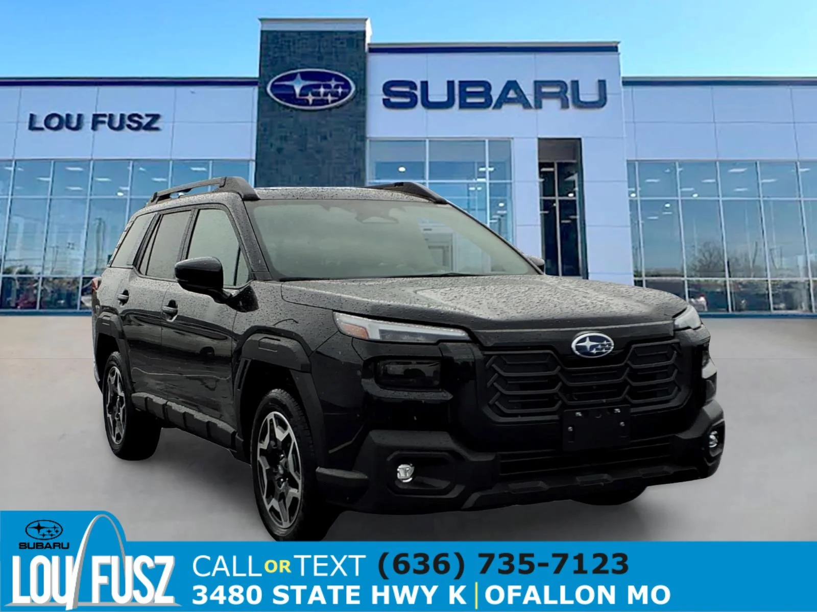 New 2026 CRYSTAL BLACK SILICA Subaru Touring image 1