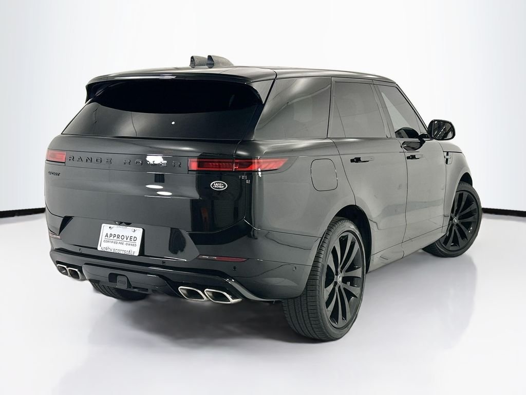 Certified Used 2023 Santorini Black Metallic Land Rover First Edition image 5