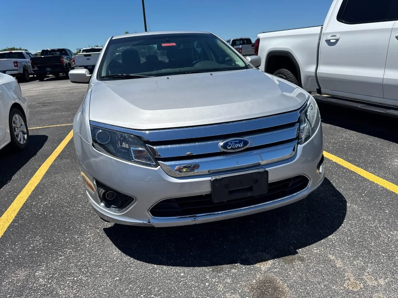 Used 2012 Ingot Silver Metallic Ford 4dr Sdn SEL FWD image 3