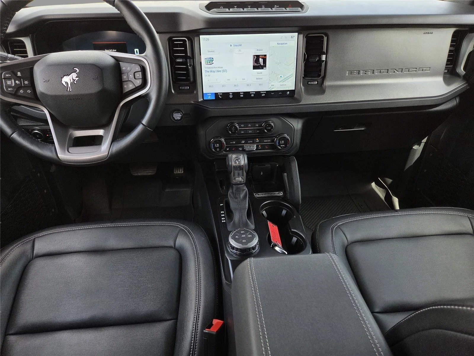 Used 2025 Shadow Black Ford Badlands image 9