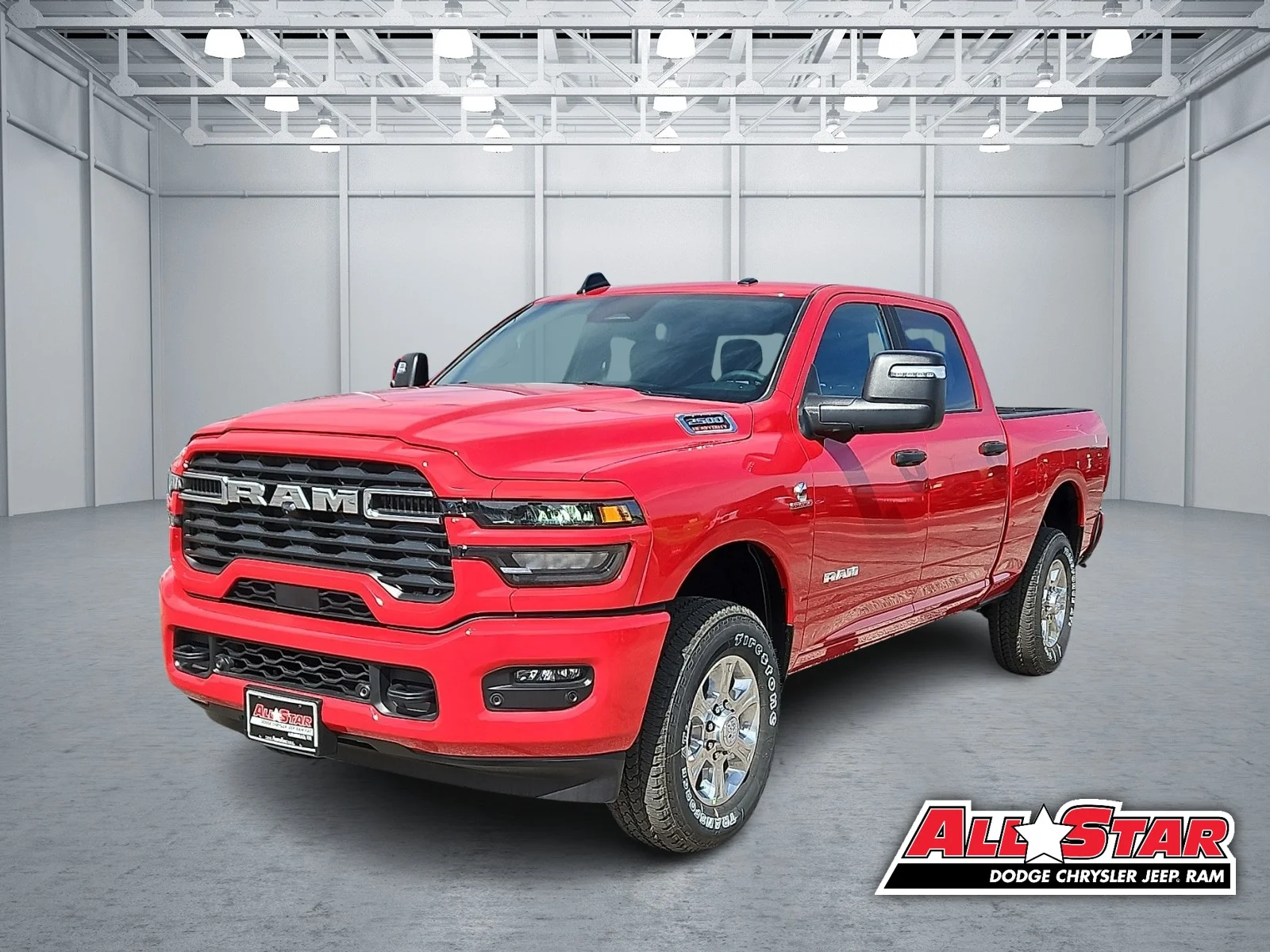 New 2026 Flame Red Ram LONE STAR CREW CAB 4X4 6