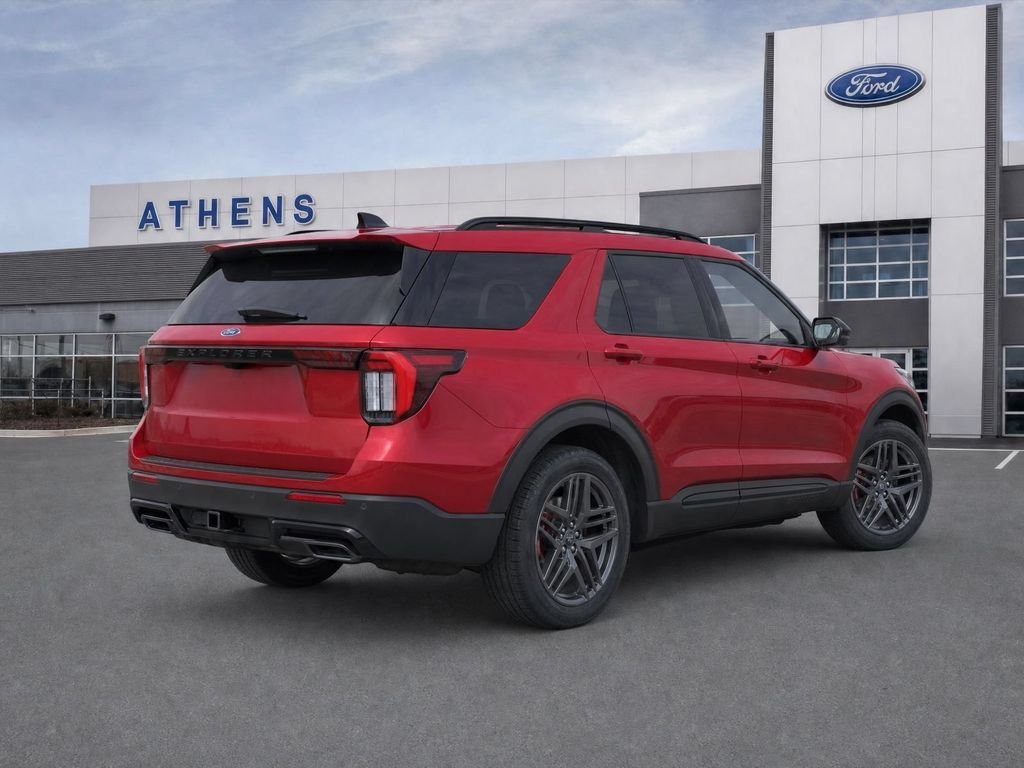 New 2026 Rapid Red Metallic Tinted Clearcoat Ford ST-Line image 3