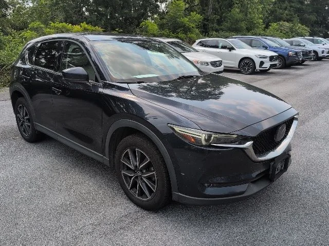 Used 2018 Blue Mazda Grand Touring image 1