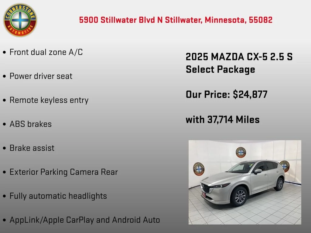 Used 2025 Silver Mazda 2.5 S Select Package image 10