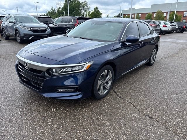 Used 2018 Blue Honda EX image 1
