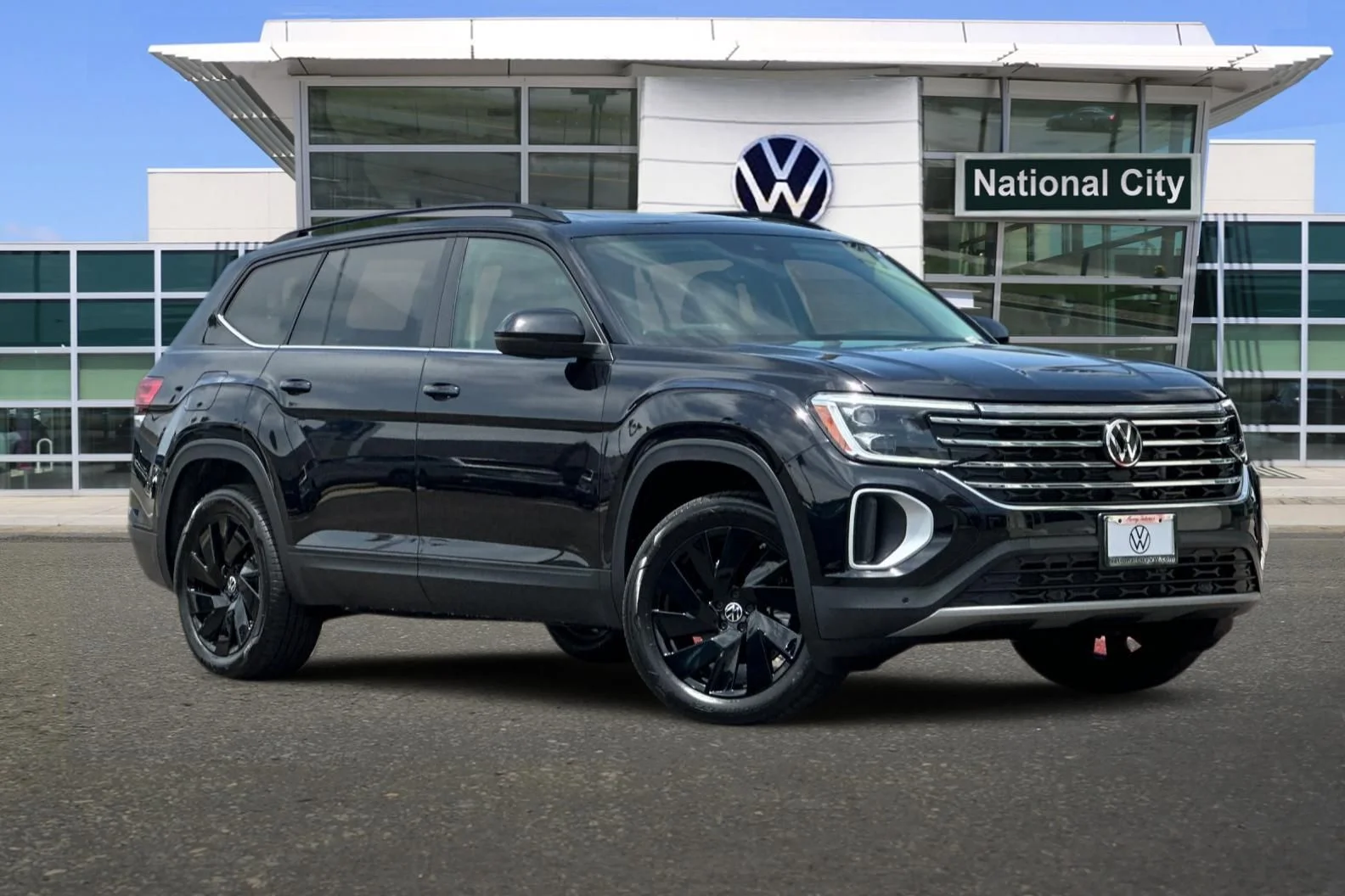 New 2026 Black Volkswagen 2.0T SE w/Technology image 2