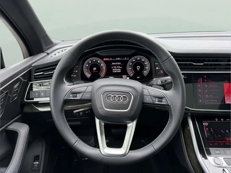 Certified Used 2025 Glacier White Metallic Audi Premium Plus image 12