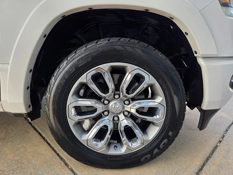 Used 2020 Ivory White RAM LARAMIE 4X2 CREW CAB 5