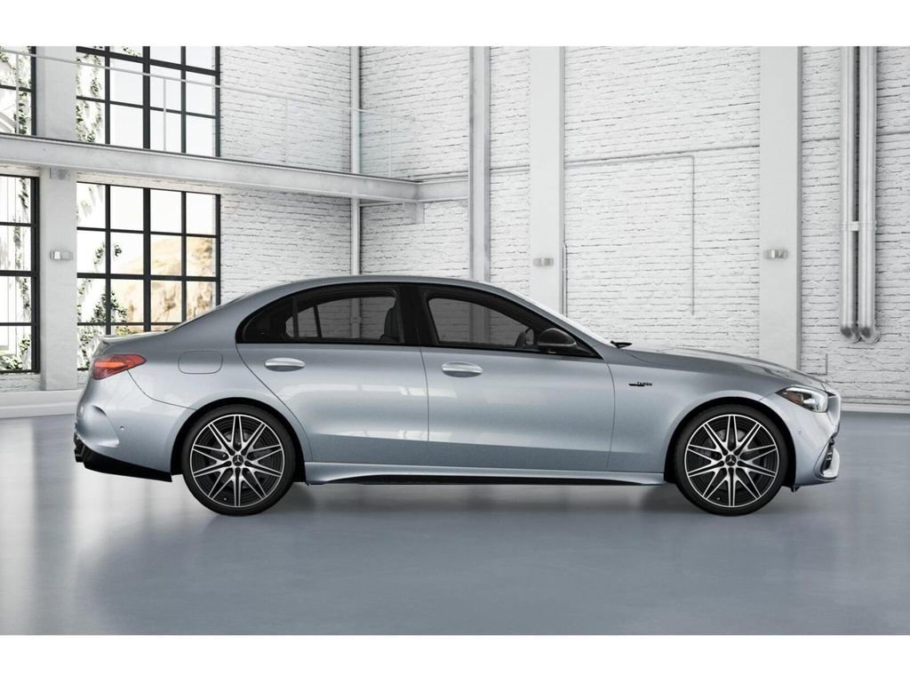 New 2026 Cirrus Silver Metallic Mercedes-Benz AMG® C 43 4MATIC® Sedan image 58