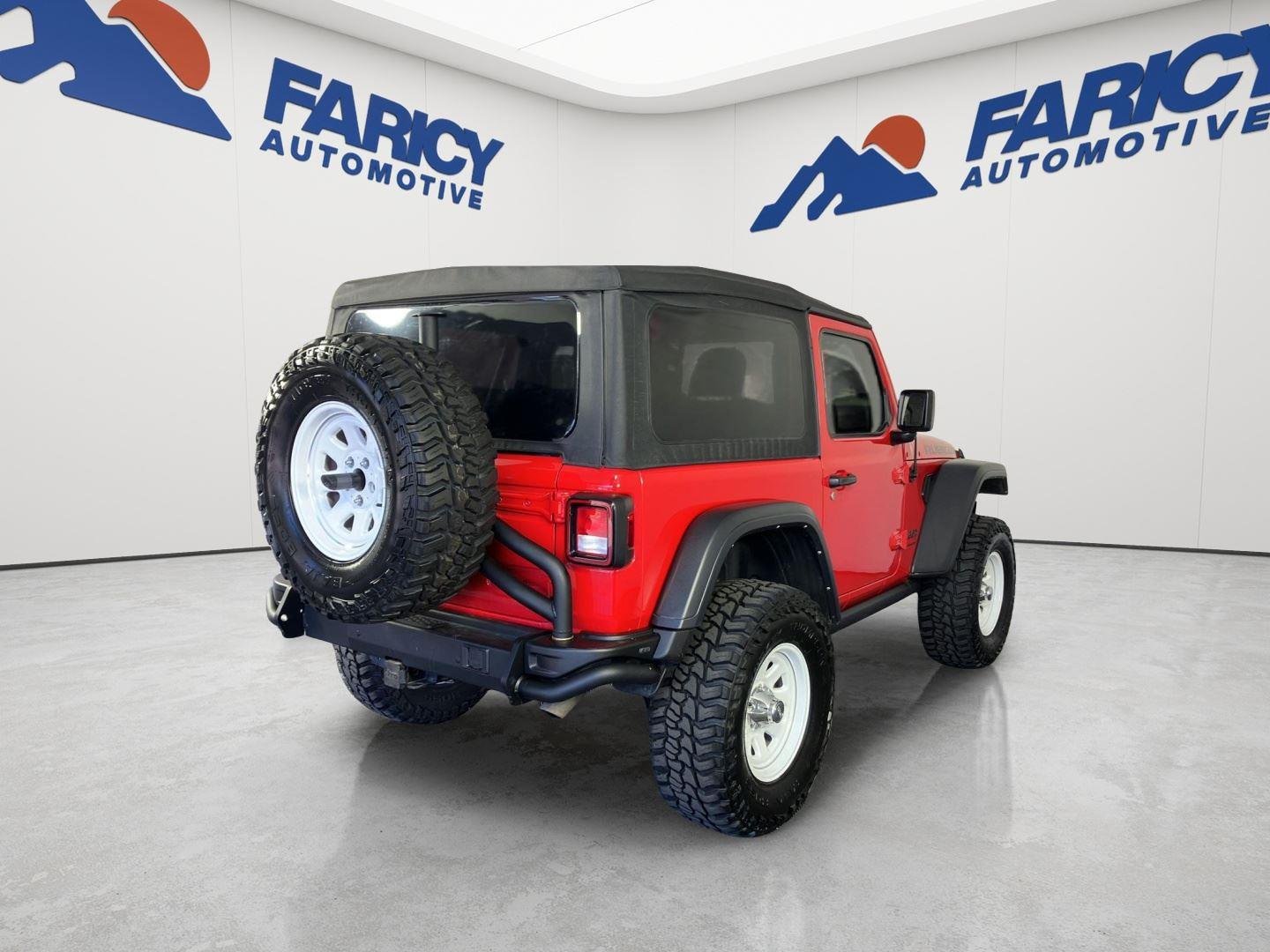 Used 2021 Firecracker Red Clearcoat Jeep Rubicon image 5