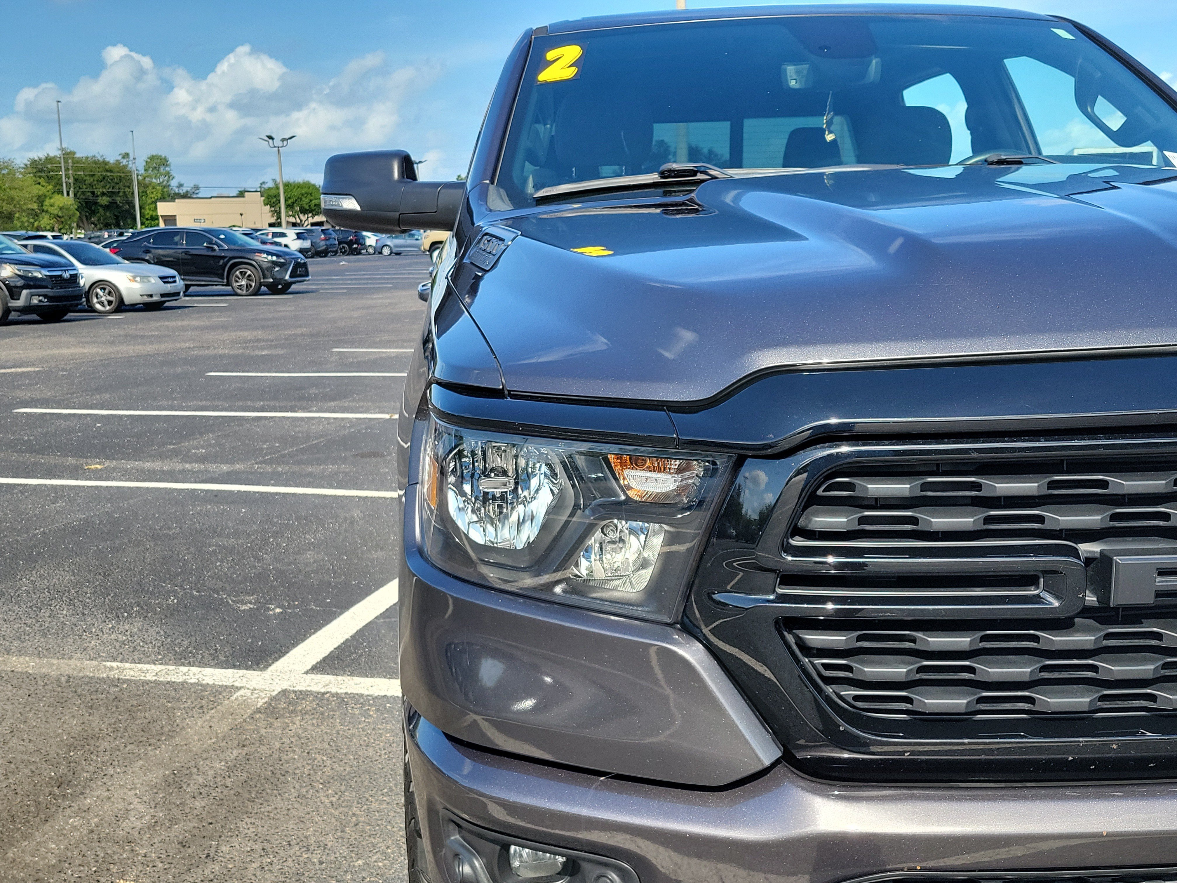 Used 2022 Granite Crystal Metallic Clearcoat Ram Big Horn/Lone Star image 6